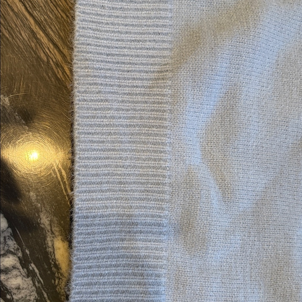 Aelfric Eden Blue Sweater with White Dog Design - Picture 9 of 11